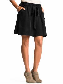 Drawstring skirt