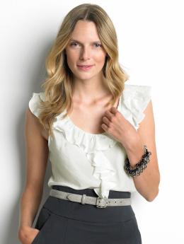 Tall ruffle top