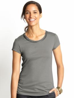 Short-sleeve luxe tee