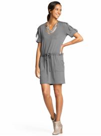 Petite cargo knit dress