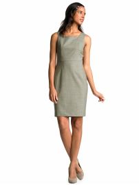 Tall classic sleeveless sheath dress