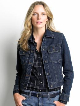 Tall denim jacket