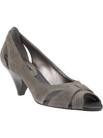 Othello peep-toe pump