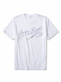 Cotton 'established' graphic tee