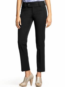 Martin straight-leg crop pant