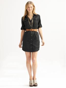 Chino safari dress