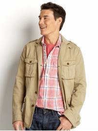 Four-pocket cotton jacket