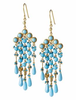 Dancing charms earring