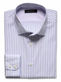 Slim fit non-iron thin-stripe shirt