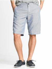 Cotton/linen pocket short