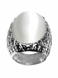 Iced gem ring