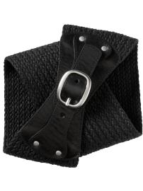 Narrow clasp belt
