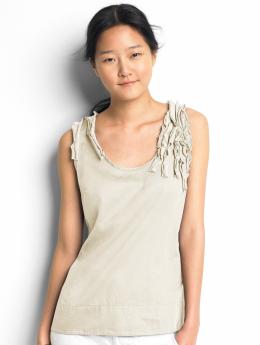 Ruffle tank