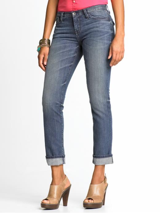 Banana Republic Indigo skinny cropped jean