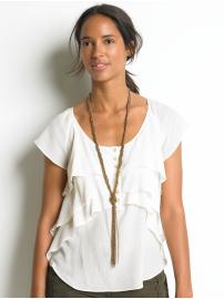 Heritage crinkle tiered top