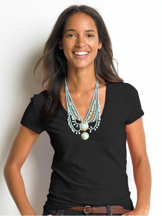 Banana Republic Modern scoopneck tee
