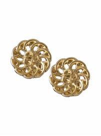 Swirl earring