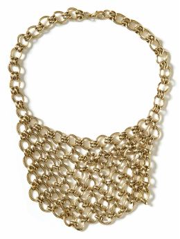 Cast-your-net necklace