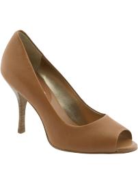 Lynn peep-toe pump