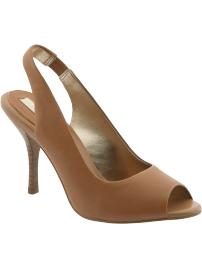 Luisa sling-back open-toe pump