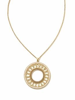 Sundial necklace