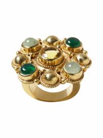 River stones ring