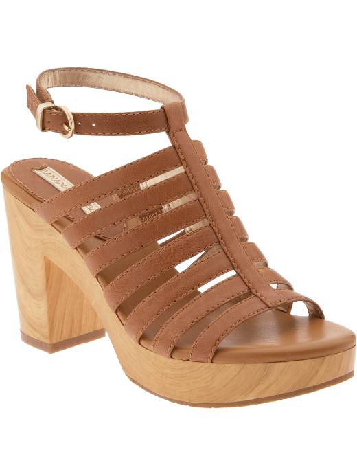 Banana Republic Marci strappy platform heel