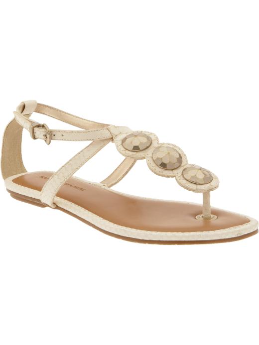 Banana Republic Meryl ornamented t-strap sandal