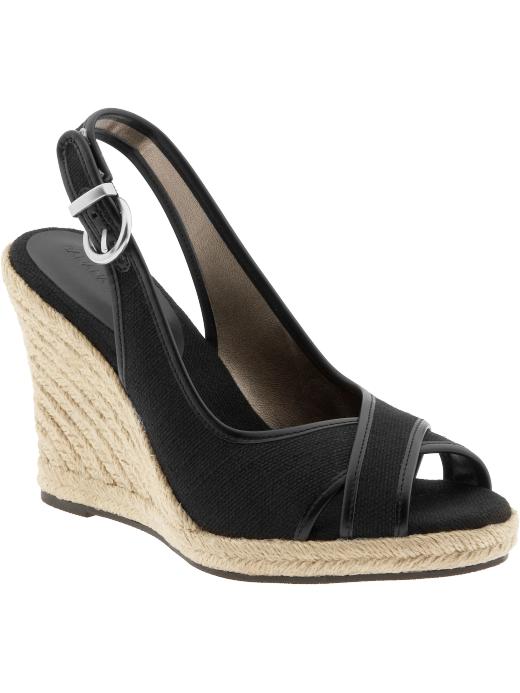 Banana Republic Maureen sling-back espadrille