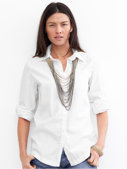 Banana Republic Essential Boyfriend Shirt