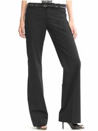 Logan fit wide-leg flare suit pant