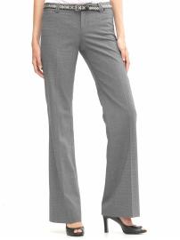 Logan fit wide-leg puppytooth pant