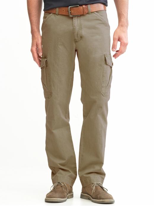 Banana Republic Straight cotton cargo pant