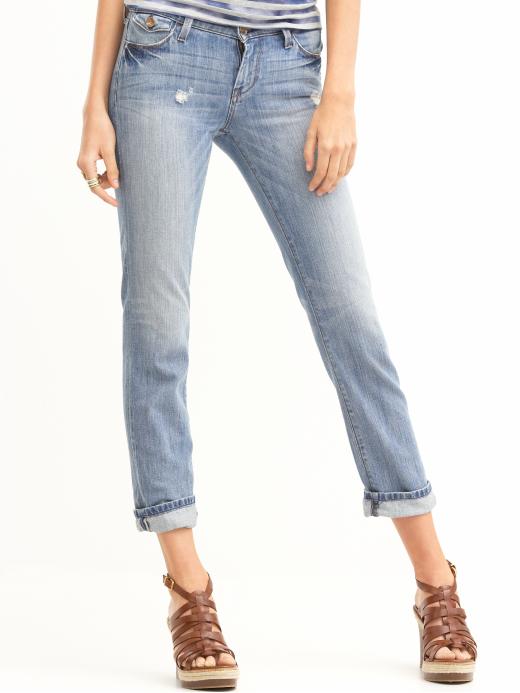 Banana Republic Light skinny denim crop