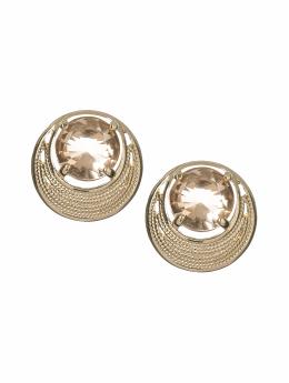 Floating stone earring
