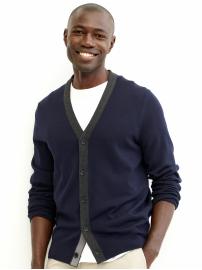BR Monogram merino wool cardigan