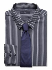 Slim fit dual-stripe shirt