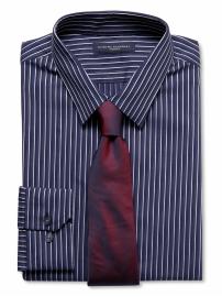 Slim fit dual-stripe shirt