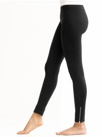 Ankle zipper knit legging