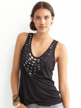 Natalie ornamented tank