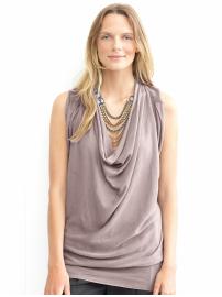 BR Monogram textured cowl sweater