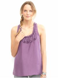 BR Monogram ribbon trim shell