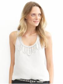 BR Monogram ribbon trim shell