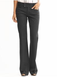 Sloan fit wide stripe flare