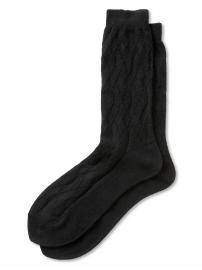 Basic argyle trouser sock