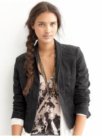 Heritage denim riding jacket