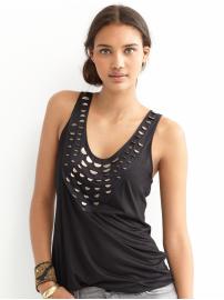 Tall Natalie ornamented tank