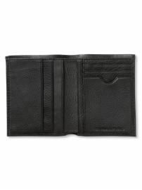 Slim leather wallet