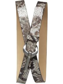 Slim python belt