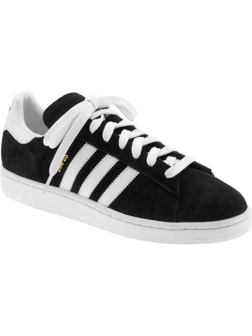 Banana Republic Adidas Campus II black suede sneaker